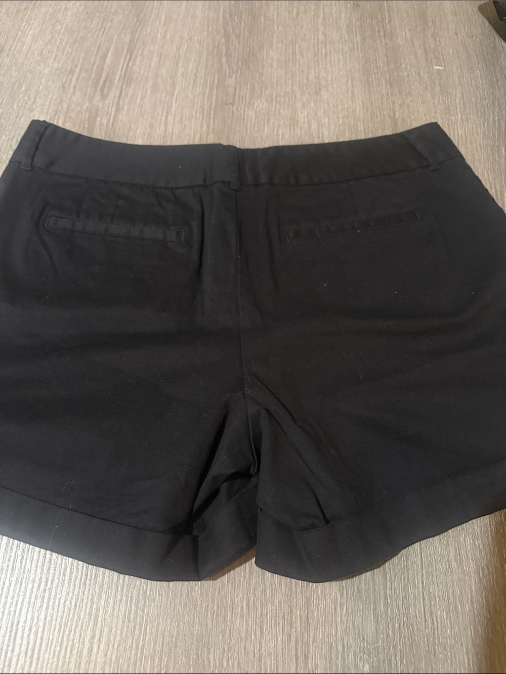 Maison Jules Black High-Rise Women's Shorts - Picture 5 of 5